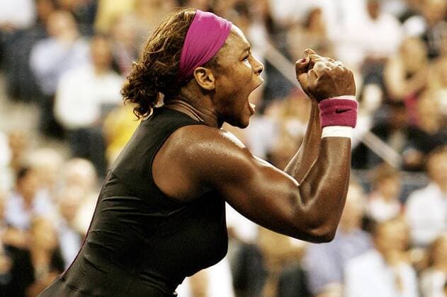 Flushing Meadows, Grand Slam, Jubel von Serena Williams (USA) -  o00 Emotionen