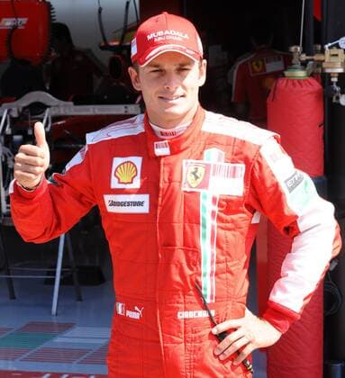 Giancarlo Fisichella (Ferrari) in monza - MASSIMOXOLIVA