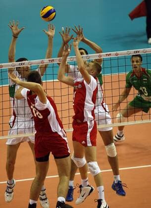 Poland - Bulgaria - Pawel Zagumny (POL, R) 