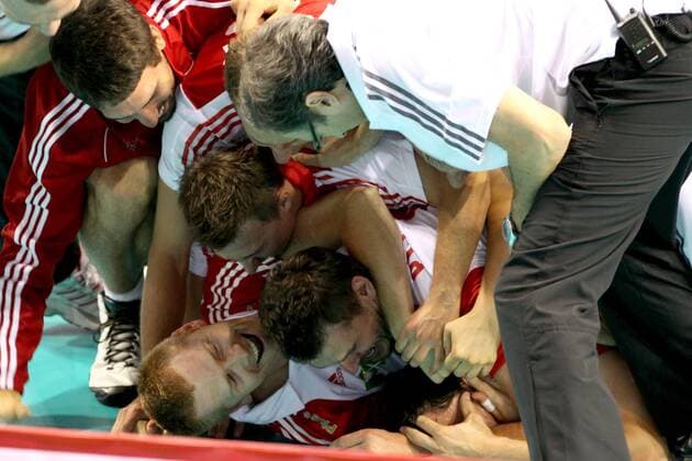 Polen ist Europameister 2009 -  o0 Jubel Freude Sieg, Sieger