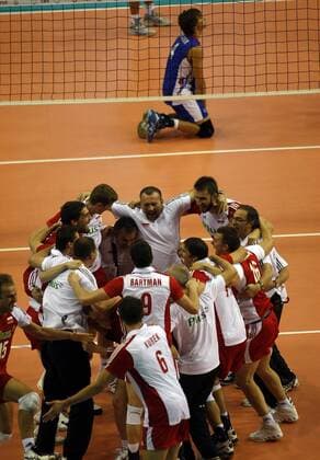 IZMIR. CEV Europe championship. Poland celebrates victory. 