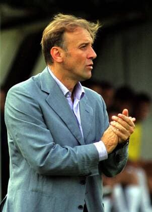 Goran Stevanovic FK Partizan Belgrad coach :  Super Liga o0 Einzelbild,