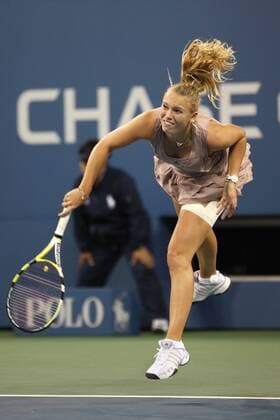 US Open Final, New York, September 13, 2009. Caroline Wozniacki (Denmark)  EN_00270444_327