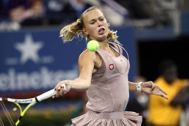 US Open Final, New York, September 13, 2009. Caroline Wozniacki (Denmark)  EN_00270444_329