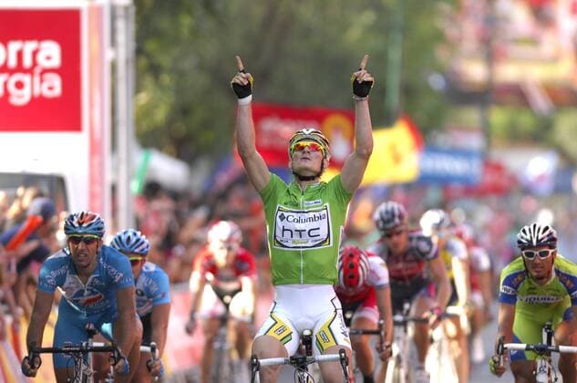 Vuelta a Espana, tappa 16 Cordoba - Puertollano: Andre Greipel (Columbia High Road) -  o0 Jubel, Freude, Etappensieg, Etappensieger