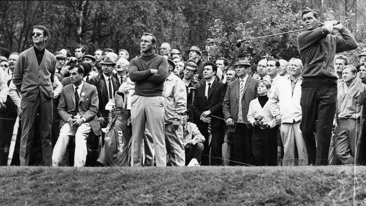ARNOLD PALMER - USA - (Mitte)  - ZUMAk09 o0 Aufnahmedatum geschätzt o0 Golf o0 Herren