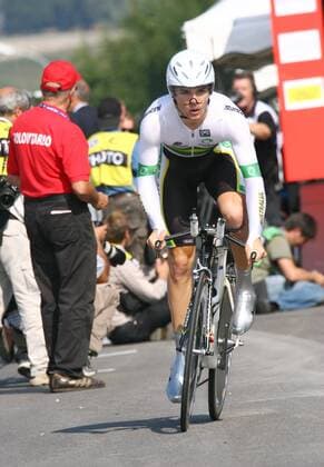 Radweltmeisterschaft 2009 Einzelzeitfahren U 23, Mendrisio , Jack Bobridge Australien o0 U23 Rad o00 Zeitfahren Einzelzeitfahren 