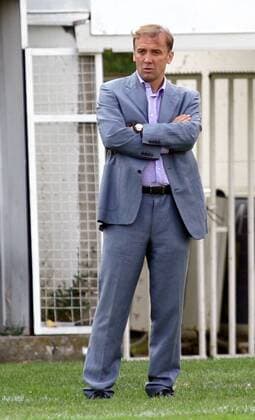 Goran Stevanovic - Partizan Belgrad coach :  o0 Freisteller Einzelbild