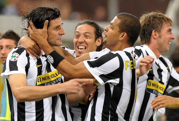 Vincenzo Iaquinta (Juventus Turin, Juve, li.) - Torjubel - giorgioxperottino o0 Jubel, Freude