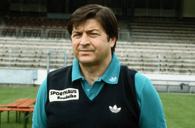 Trainer Anton Rudinski (Osnabrück) Fußball 2. BL Herren Saison 1988 1989, VfL Osnabrück Porträt Aufnahmedatum geschätzt Osnabrück