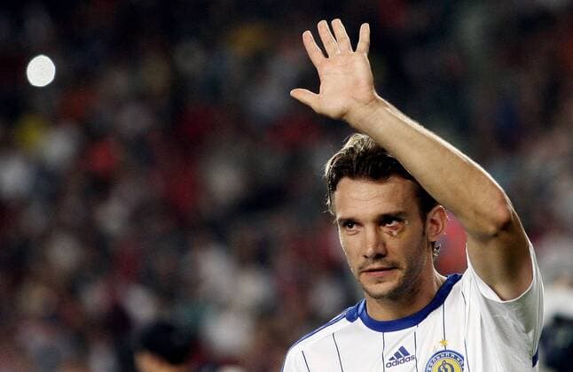 Dinamo Kiev s Andriy Shevchenko before their Champions League football match PacoXSerinelli