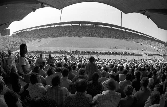 Ausverkauftes Niedersachsenstadion, Heimspielstätte von Hannover 96 o00 Vsw