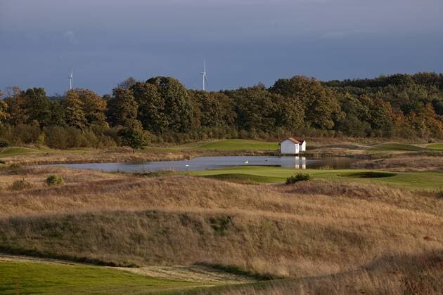 Golfreise, Deutschland, Bad Saarow, Faldo Course, Bad Saarow, 02.10.2009 Golfplatz Sporting Club Berlin Faldo Course Totale