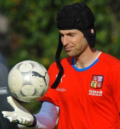 Torwart Petr Cech (Tschechien) (CTKxPhoto MichalxDolezal)  dol 012