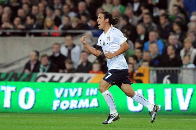 Mauro Camoranesi ITA  o0 Jubel Freude Einzelbild Freisteller