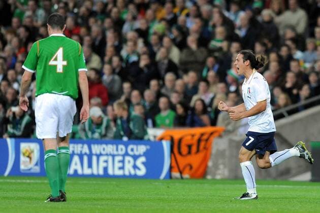 Mauro Camoranesi (r.) ITA  o0 Irland Jubel Freude