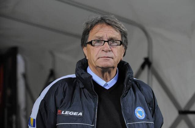Nationaltrainer Miroslav Blazevic (Bosnien Herzegowina) 