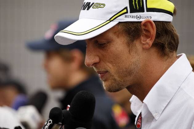 Jenson Button (England Brawn GP) im Interview o0 Porträt