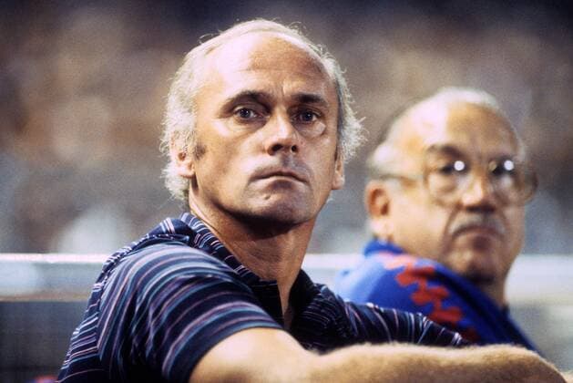 Trainer Udo Lattek (FC Barcelona) Fußball Herren Primera Division 1982 1983, 1. spanische Liga, FC Barcelona, Barca Porträt Aufnahmedatum geschätzt