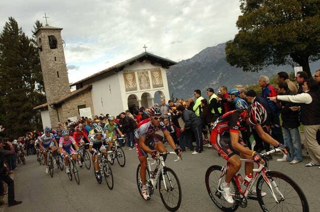 Gilbert Philippe Gilbert (Silence Lotto, 2R) und Alexandr Kolobnev (Saxo Bank, 3R) -  Sportstätte Totale