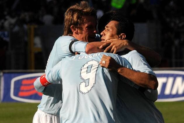 Jubel Francelino Matuzalem (R) Lazio Rom ANDREAXSTACCIOLI