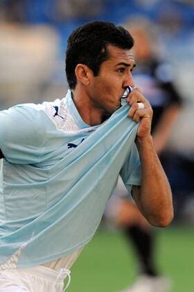 Francelino Matuzalem (Lazio Rom) - Jubel ANDREAXSTACCIOLI o0 Einzelbild o0 Jubel Freude