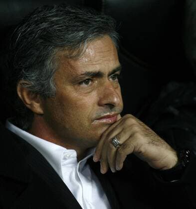 Trainer Jose Mourinho (Inter Mailand) enttäuscht - 