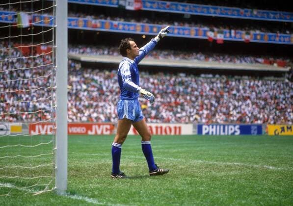 Torwart Borislav Mihailov (Bulgarien) Fußball WM Herren WM 1986, Länderspiel, Nationalteam, Nationaltrikot Einzelbild Mexiko City