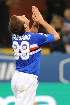 Antonio Cassano (Sampdoria Genua) -  o0 Enttäuschung