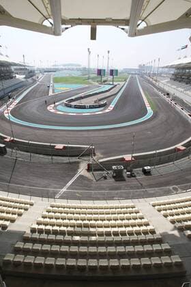 Circuit - Abu Dhabi Grand Prix, Yas Marina Circuit.  - ZUMAso4 o0 Tribüne Perspektive Zuschauerperspektive