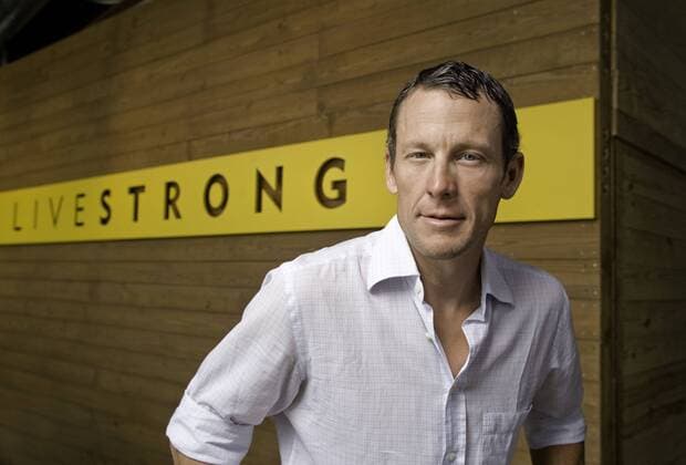 Sep 17, 2009 - Austin, Texas, USA - Cyclist LANCE ARMSTRONG at the Lance Armstrong Foundation in Austin. He attended a global cancer summit and wants to focus on global cancer advocacy.  - ZUMAs01