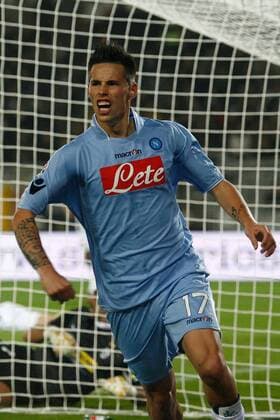 Marek Hamsik (SSC Neapel)  o0 Jubel Freude
