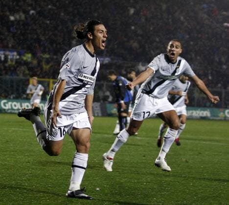 Mauro Camoranesi (Juventus Turin, li.)  o0 Jubel Freude