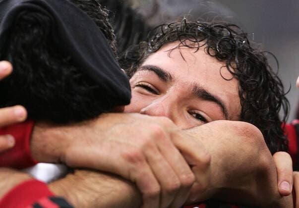 Alexandre Pato (AC Milan) AntoniettaxBaldassarre o0 Porträt Jubel Freude