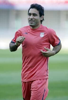 Mehdi Mahdavikia during the Iran training session  CFP399381115 