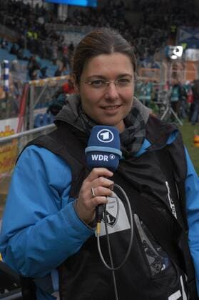 Reporterin Anne van Eickels (WDR Hörfunk)