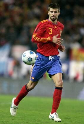 Spain s Gerard Pique during international friendly. November 14, 2009.  (2009111449086)