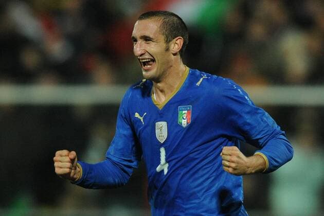 Jubel ITA Giorgio Chiellini  o0 Jubel Freude