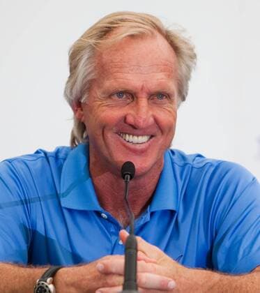 Sport, Golf, Dubai World Championship: Greg Norman (Australien)