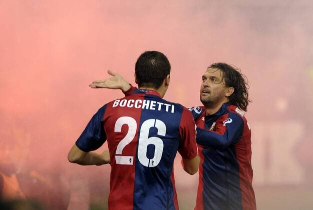 Omar Milanetto (CFC) Jubel - CFC Genua 1893 vs. Sampdoria Genua - giorgioxperottino o0 Freude