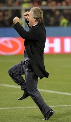 Enrico Preziosi, Präsident CFC - CFC Genua 1893 vs. Sampdoria Genua - giorgioxperottino o0 Funktionär Freude Jubel