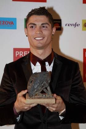 Cristiano Ronaldo (POR Real Madrid) during As Sports Awards in Madrid December 3rd  NOxONLINExUSE o0 Ehrung Sportlerehrung Preisträger