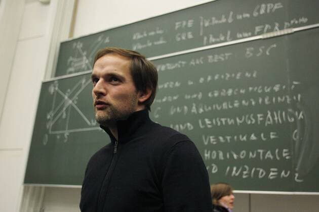 Trainer THOMAS TUCHEL - Podiumsdiskussion des FSV Mainz 05 an der Johannes Gutenberg Universität Mainz o0 Diskussion, Porträt o00 kurios