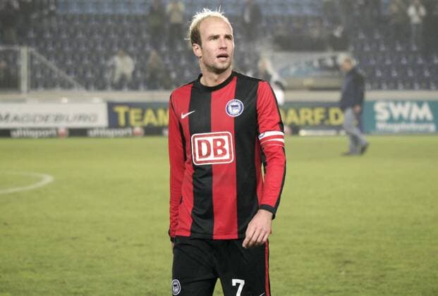 Sebastian Hoeneß (Hertha BSC Berlin II) Regionalligaspiel gegen den 1 FC Magdeburg in der MDCC - Arena in Magdeburg o0 Amateure, Amat, A, II U23, U 23