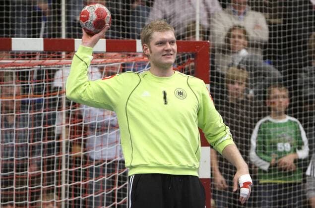Torwart Johannes Bitter (Deutschland).