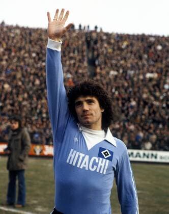 Kevin Keegan (HSV) - DEUTSCHSPRACHIGE SPORTZEITSCHRIFTEN UND -ZEITUNGEN NUR NACH RÜCKSPRACHE Fußball 1. BL Herren Saison 1978 1979, Hamburger SV Einzelbild Aufnahmedatum geschätzt Hamburg