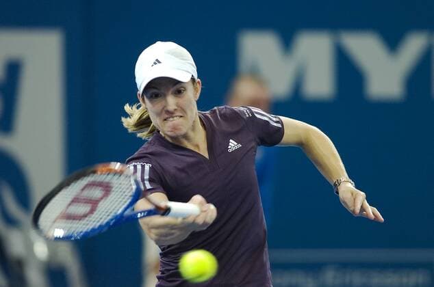 Justine Henin-Hardenne (bel) xVedranxKnezevicx  ActionPlus2010405 Content restricted for UK based newspaper