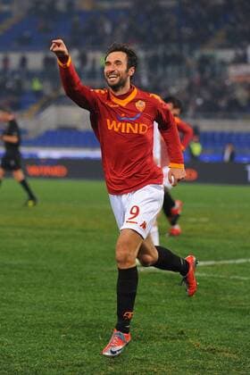 Mirko Vucinic (AS Rom) -  o0 Jubel, Freude