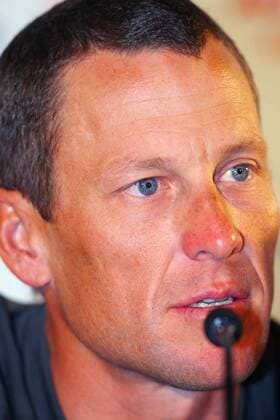 Australia - Team RadioShack media conference with cyclist LANCE ARMSTRONG. 2010 Santos Tour Down Under. - ZUMAf96