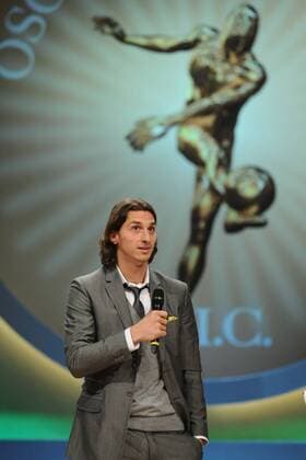 Gala Oscar del calcio Aic 2009 Zlatan Ibrahimovic (FC Barcelona) - Best Foreign Player -  o0 Serie A